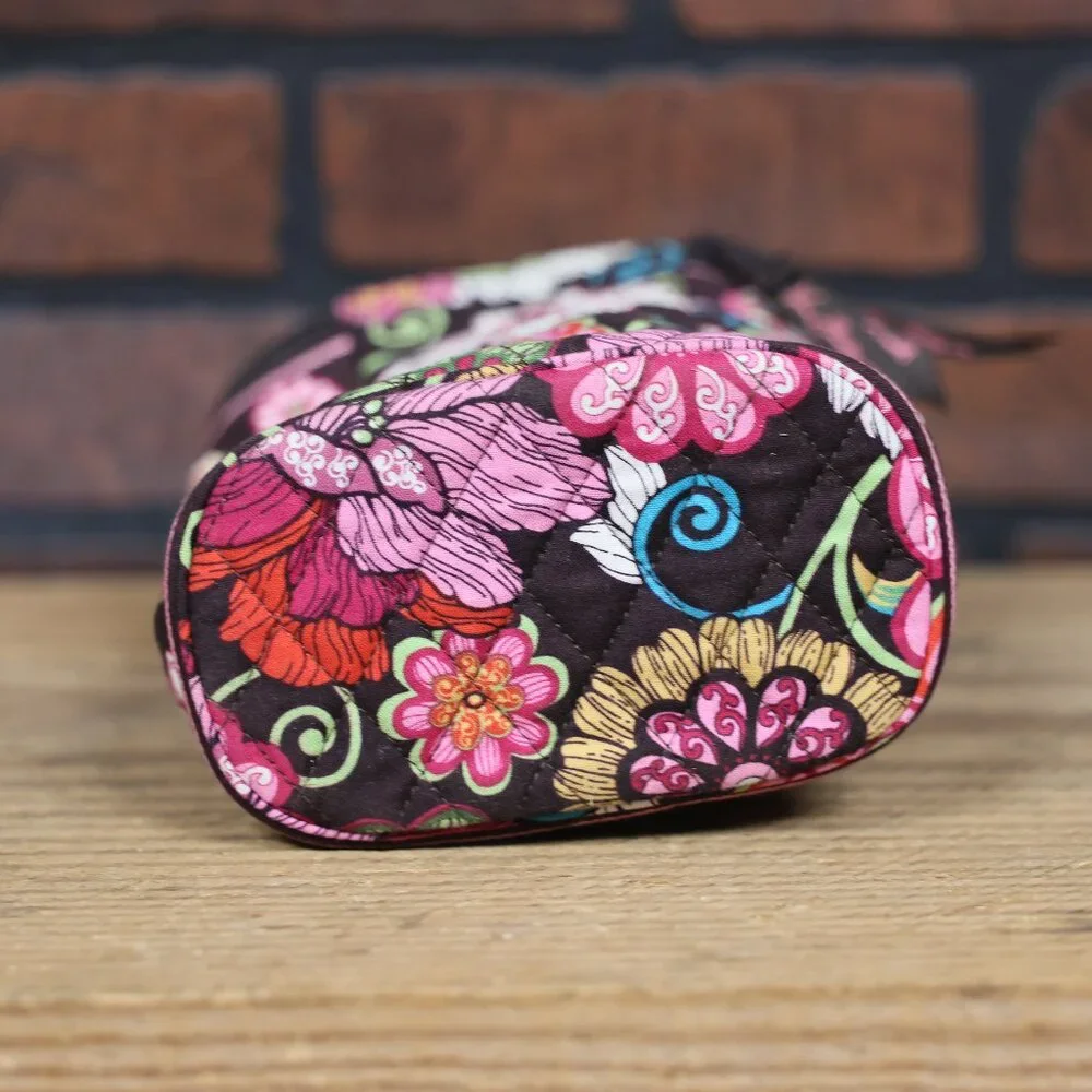 Vera Bradley Retired Mod Floral Pink Insulated Cosmetic Bag/Bottle Holder - Picture 4 of 7